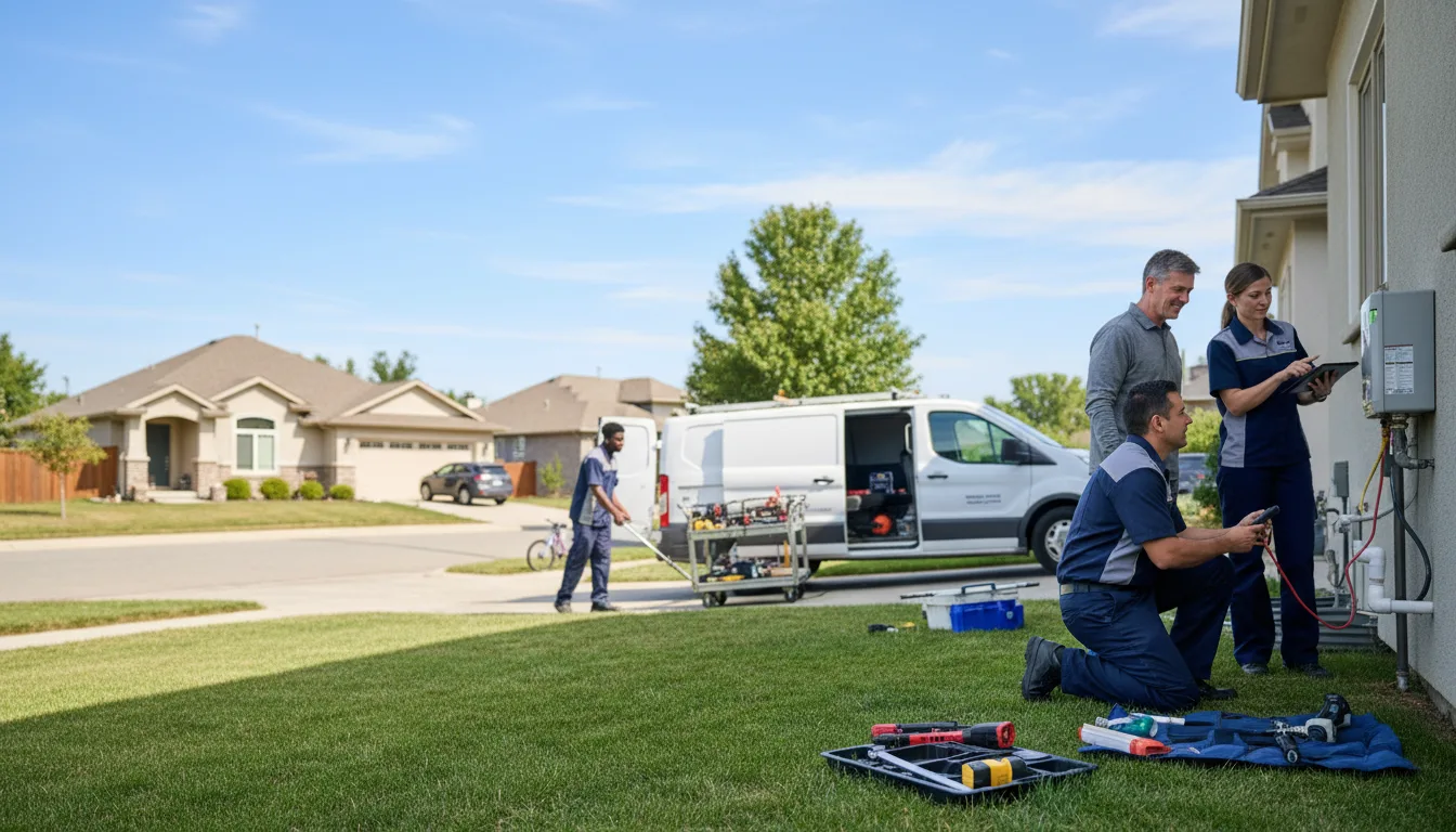 Tankless water heater service in Wampum, PA